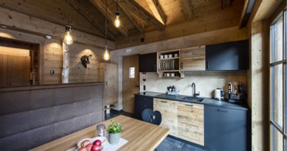 Hunting chalet with kitchen