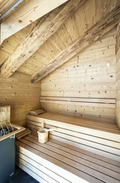 Mountain Chalet De Luxe con sauna