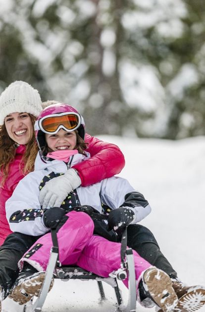 Tobogganing