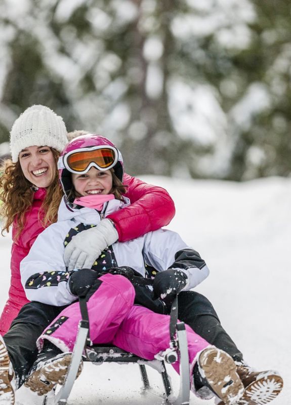 Tobogganing