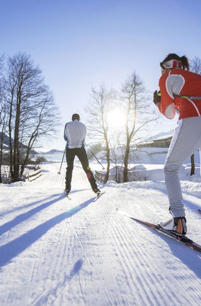 Cross-country skiing in Ridnaun - Ridanna