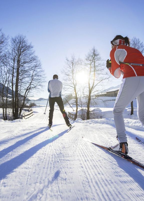 Cross-country skiing in Ridnaun - Ridanna