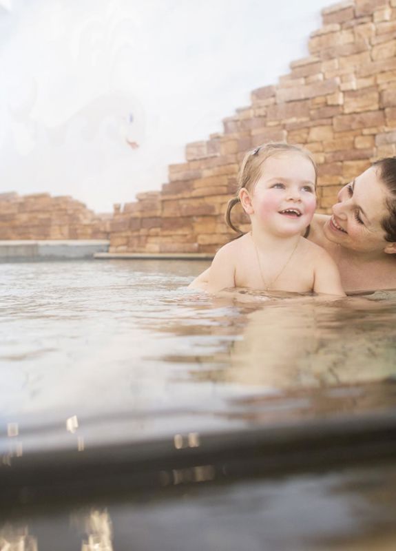 Wellness with children - Chalet Mons Silva