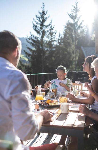 Völlige Freiheit genießen - auch beim Frühstück