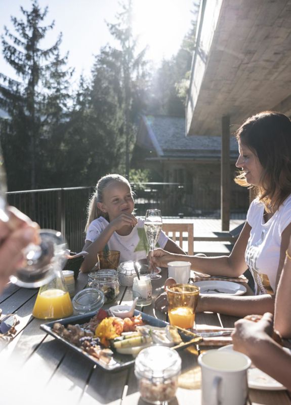 Chalet mit Brunch