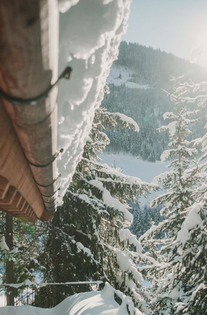 Chalet di lusso inverno