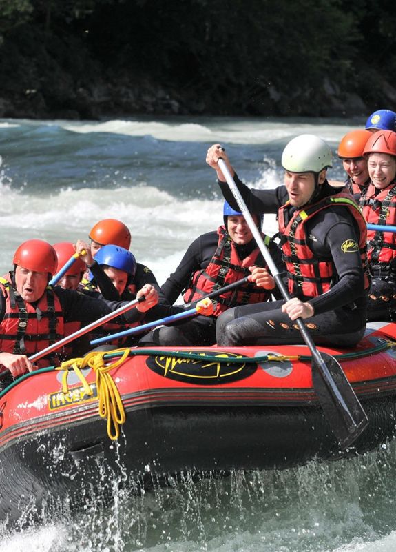 Canyoning und Rafting in Südtirol