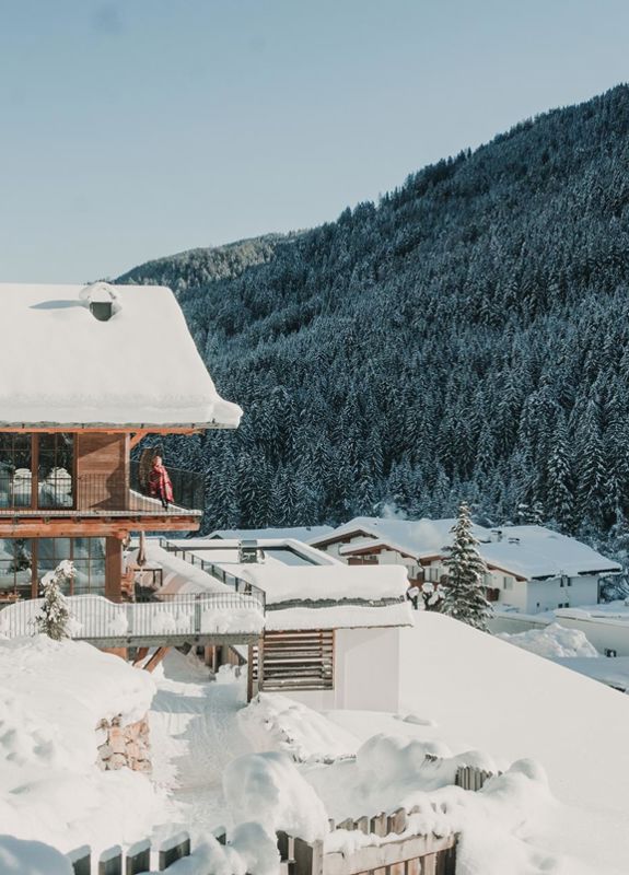 Chalets direkt an der Piste